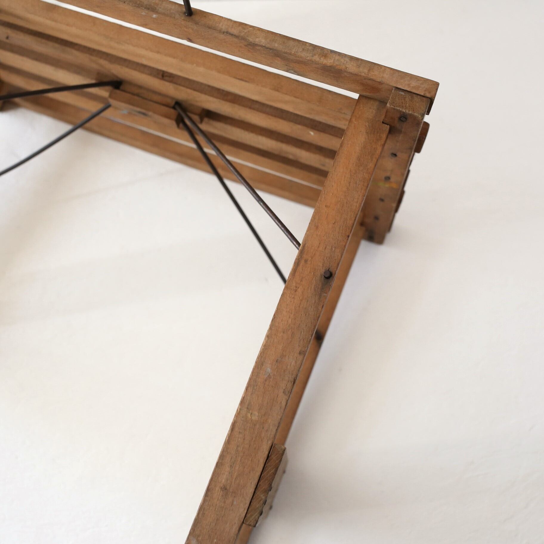 フランス アンティーク ヴィンテージ 折り畳み椅子 フォールディング