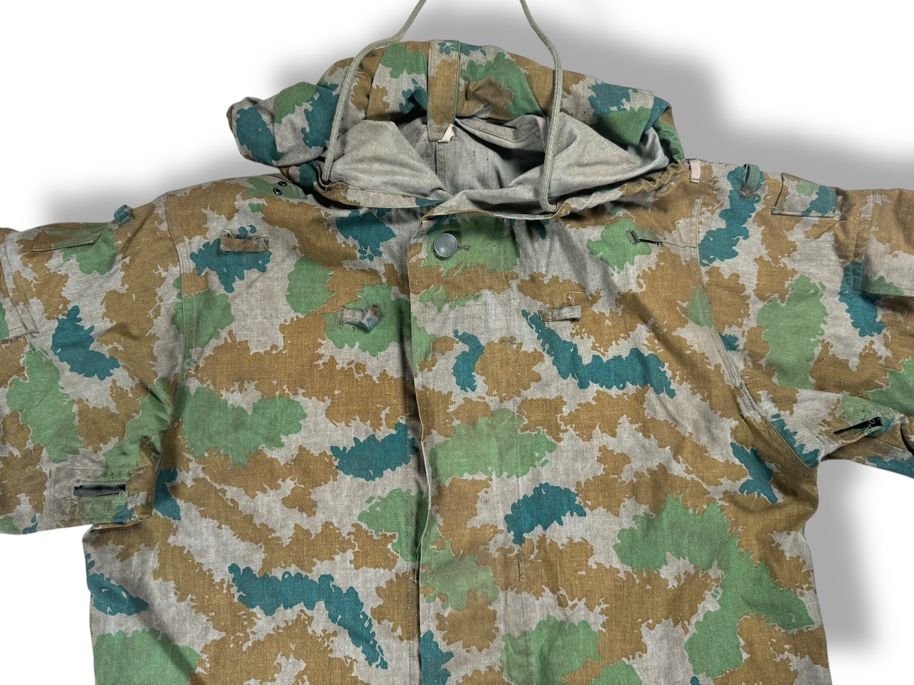 【DEADSTOCK】60s German Military NVA Blumentarn Camo