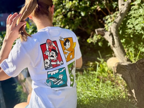 ラグビー名シーン　ポケットTシャツ