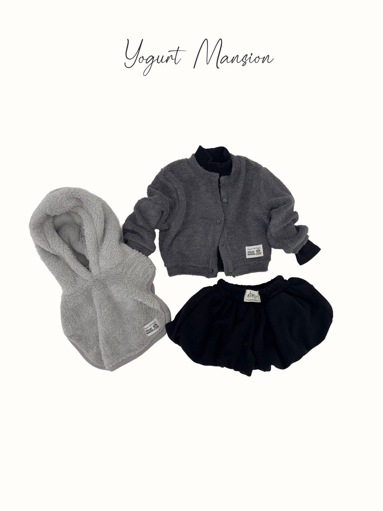 yogurt mansion［取寄］fuduru cardigan 26winter