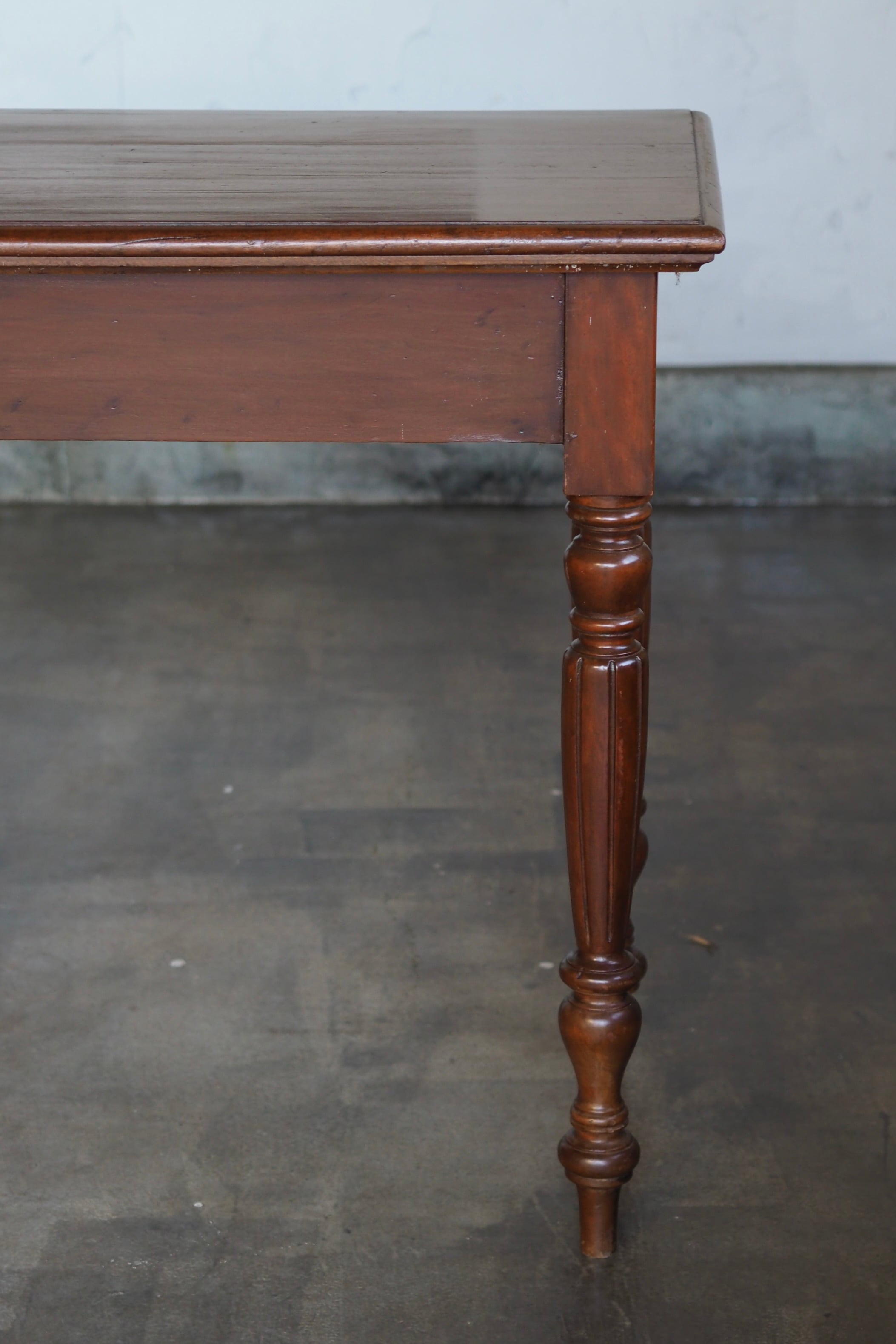 マホガニーコンソールテーブル-antique mahogany console table