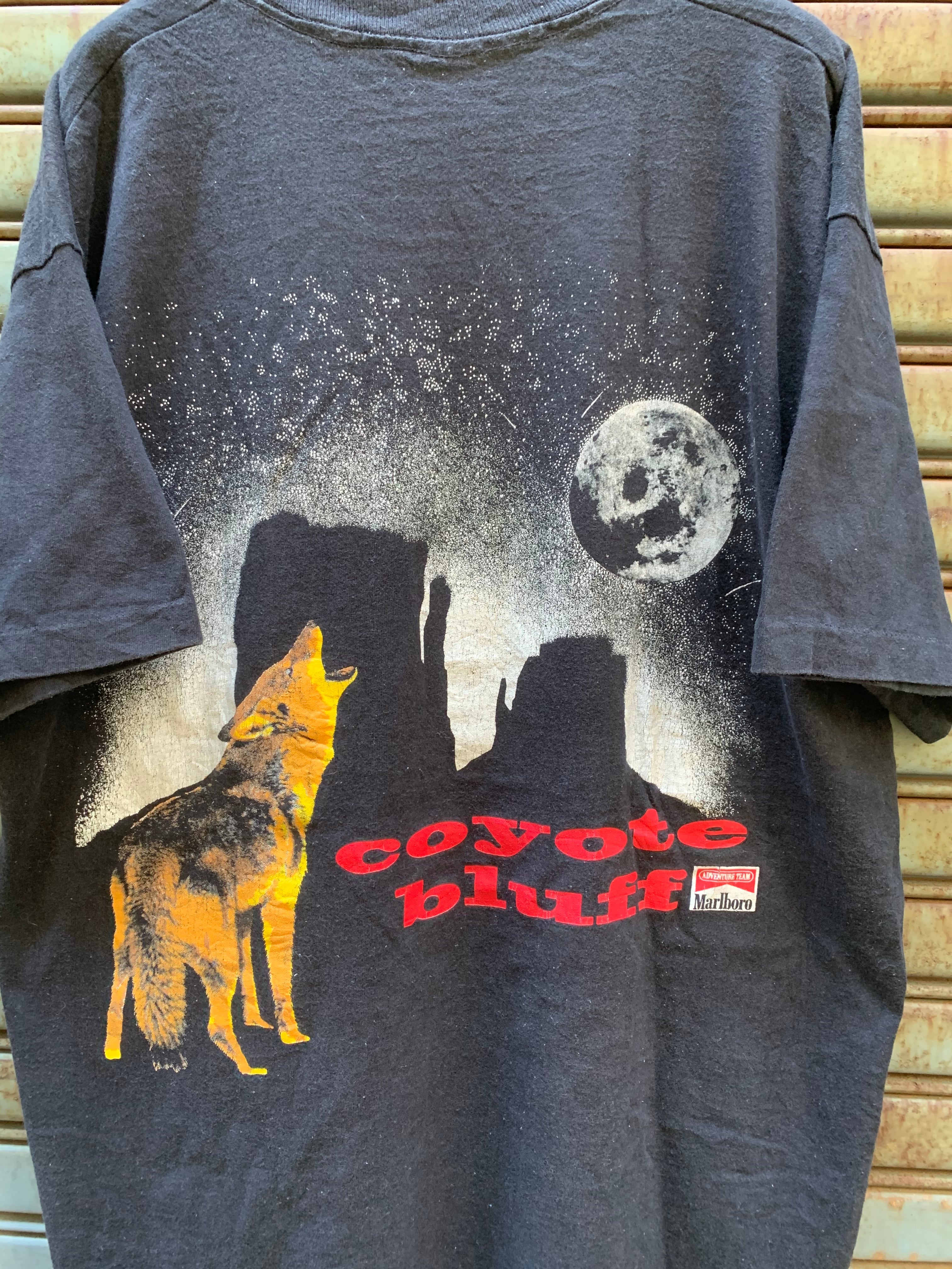 NOS】90s Marlboro Coyote Tシャツ XL コヨーテ-