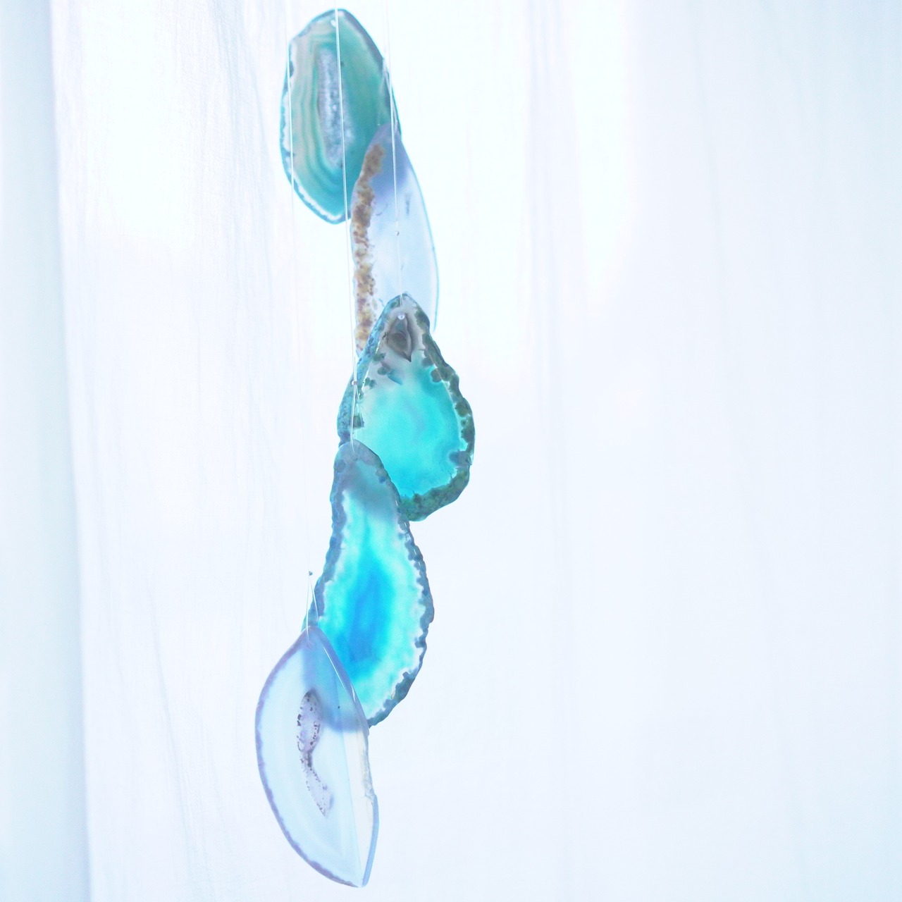 Petrichor 13 - アゲートヒーリングチャイム / Agate Sun Catcher Wind Chime 608