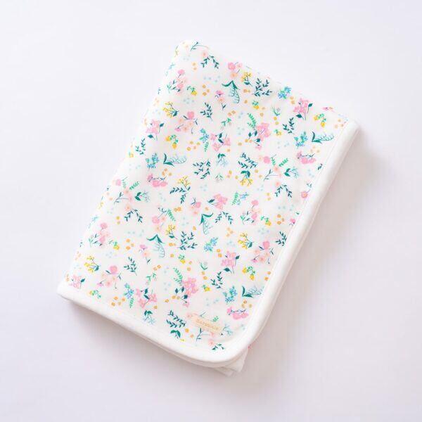 [名入れ無料] Haruulala　出産祝い2点セット(スタイ・ブランケット）花咲く音色