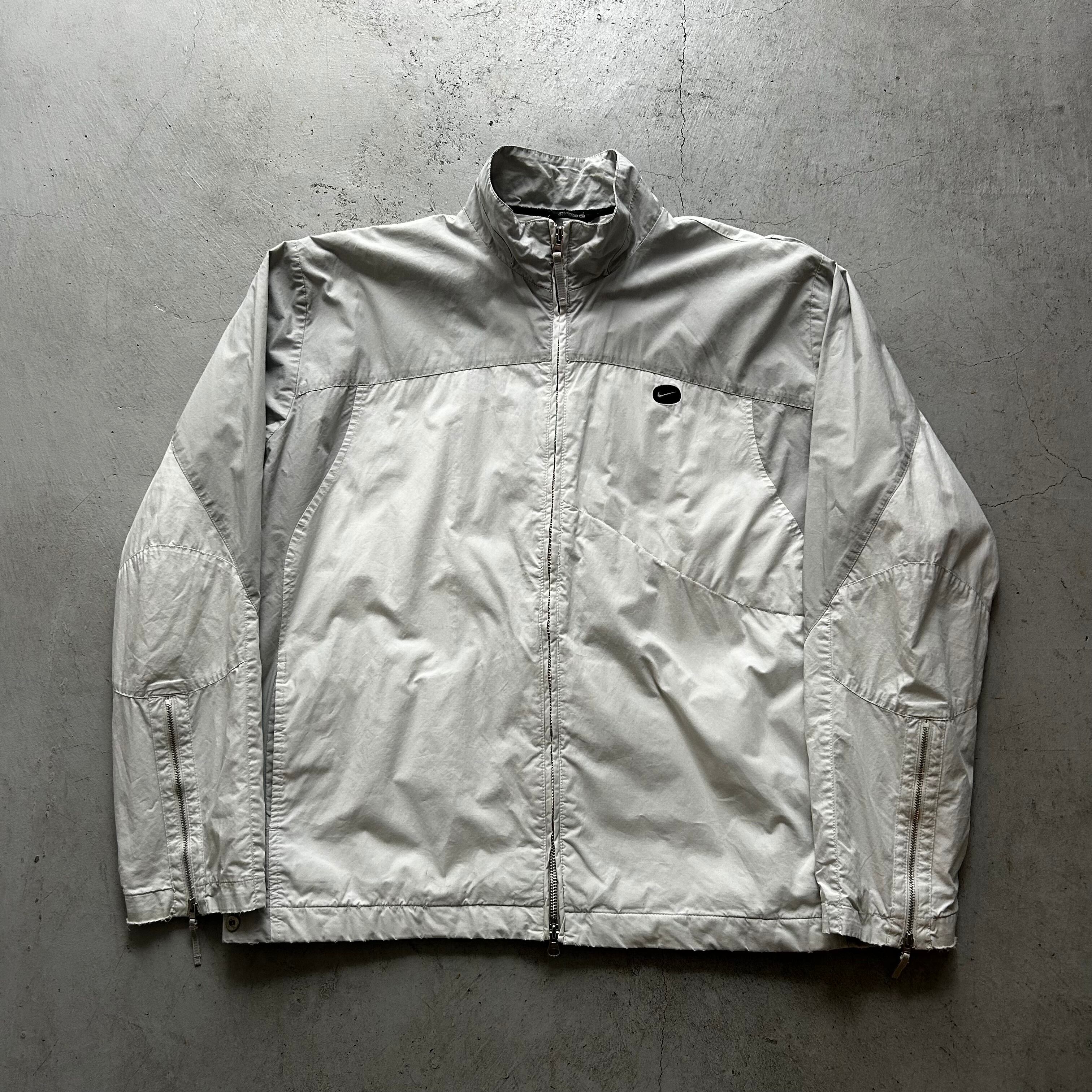 2000s NIKE European Zip design cotton blouson