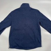 L.L.Bean エルエルビーン ハーフジップ ニット プルオーバー M REG /ネイビー系 メンズ アウトドア