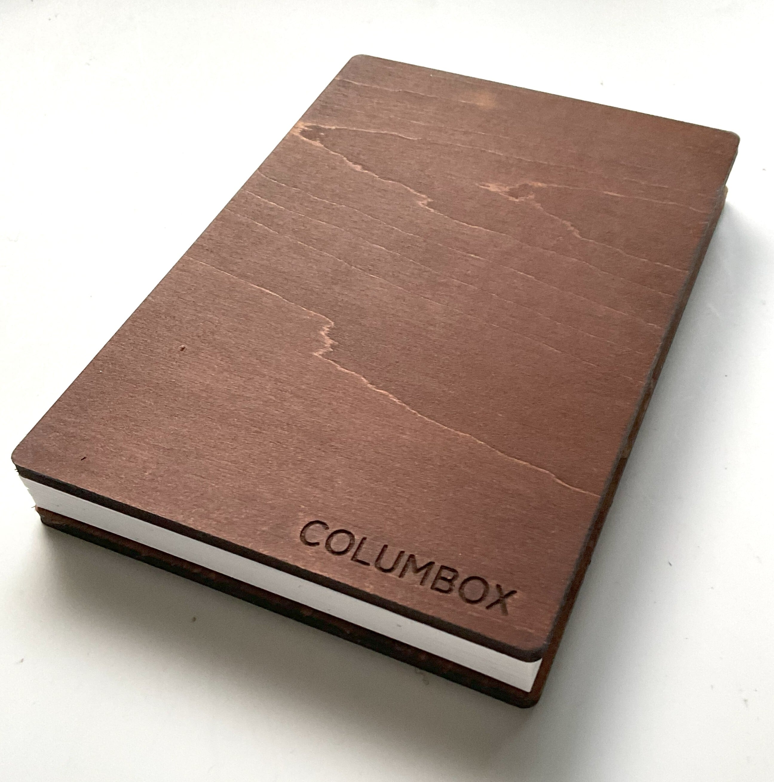 木製御朱印帳：蛙と蜻蛉】oakカラー 小判 | COLUMBOX 【職人一人の街の