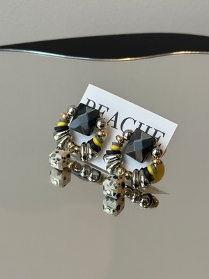 dalmatian mod black yellow circle