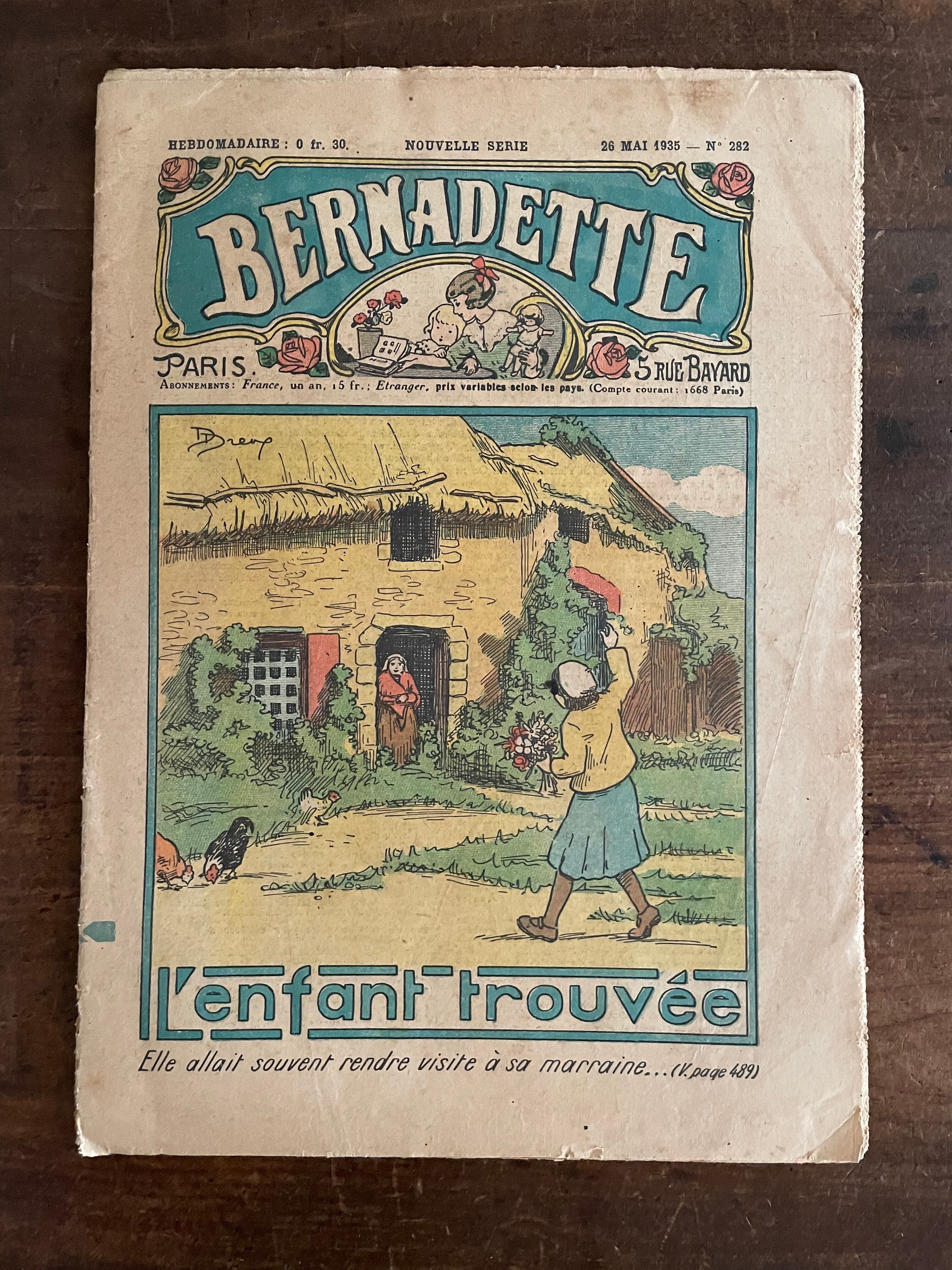 BERNADETTE 26 Mai 1935 No.282