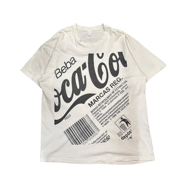 【古着】90's "Beda Cola MAPCASREG." T-shirt