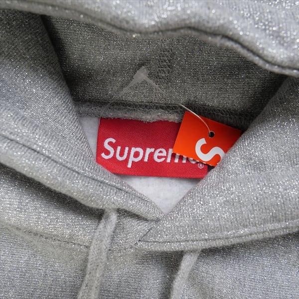 Supreme Glitter Arc Hooded Sweatshirt 赤