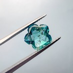 【硝子の宝石】 　さくらシェイプ　8.5mm　#2　【シミズ貴石×yuia glass】