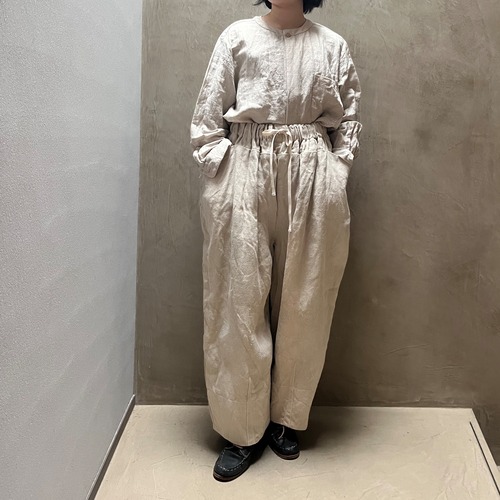 quitan／キタン　Niwashigoto Wide Pants　#4140007　ecru