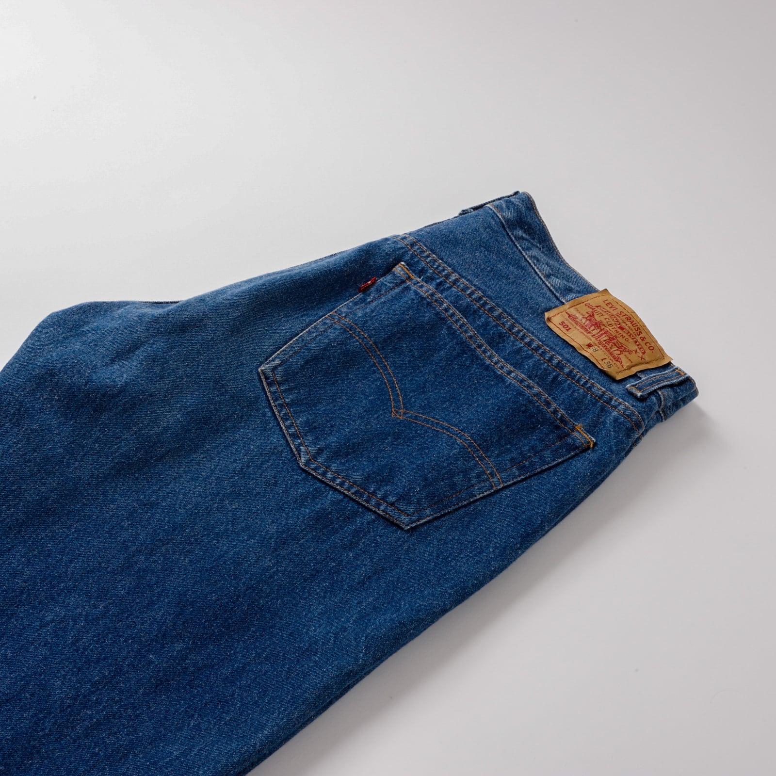 濃紺】Vintage Levi's 501 バレンシア工場製 W38 実寸W36