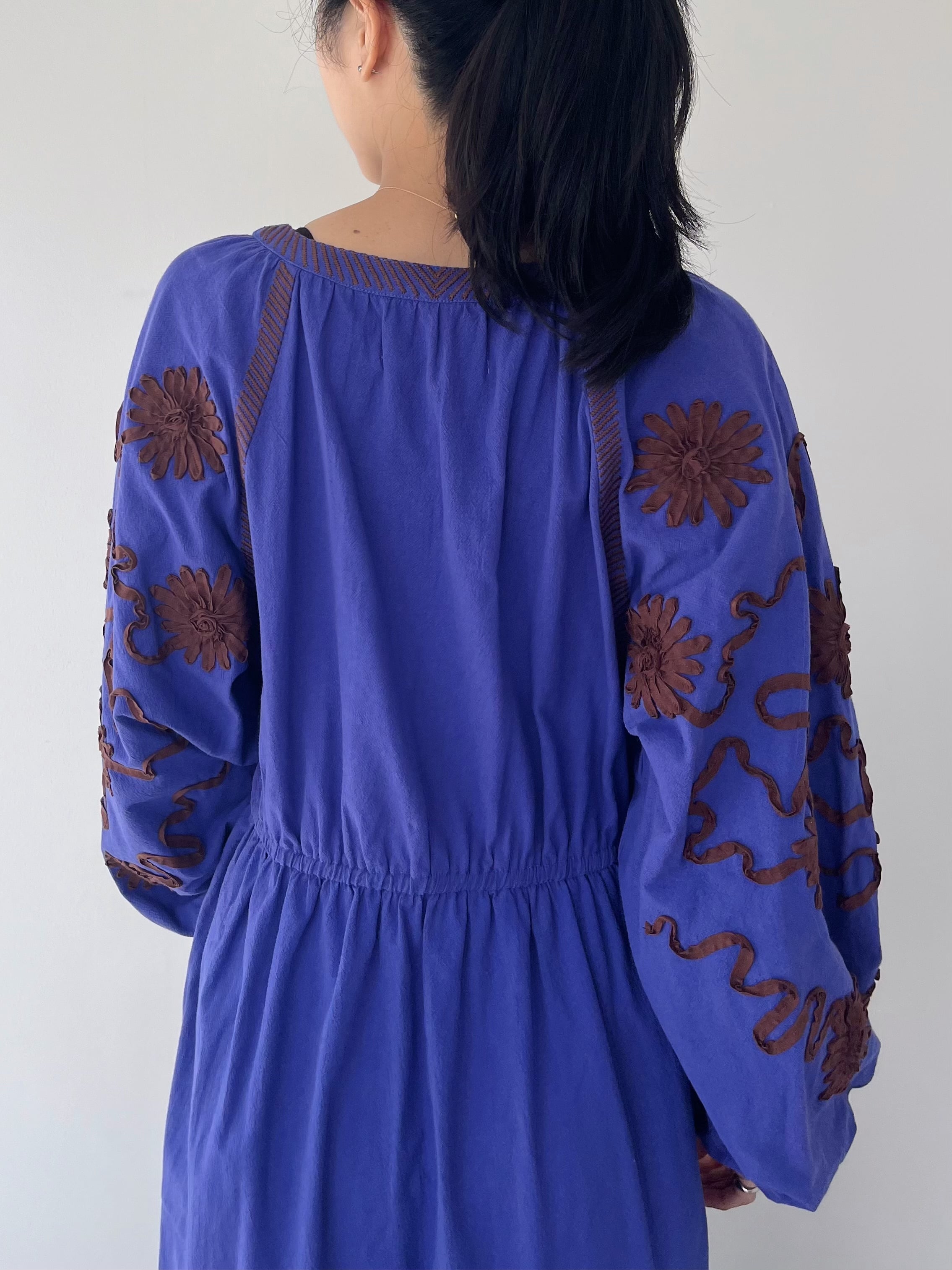 Sara Mallika Deepika Tape Emb Dress | KOKO