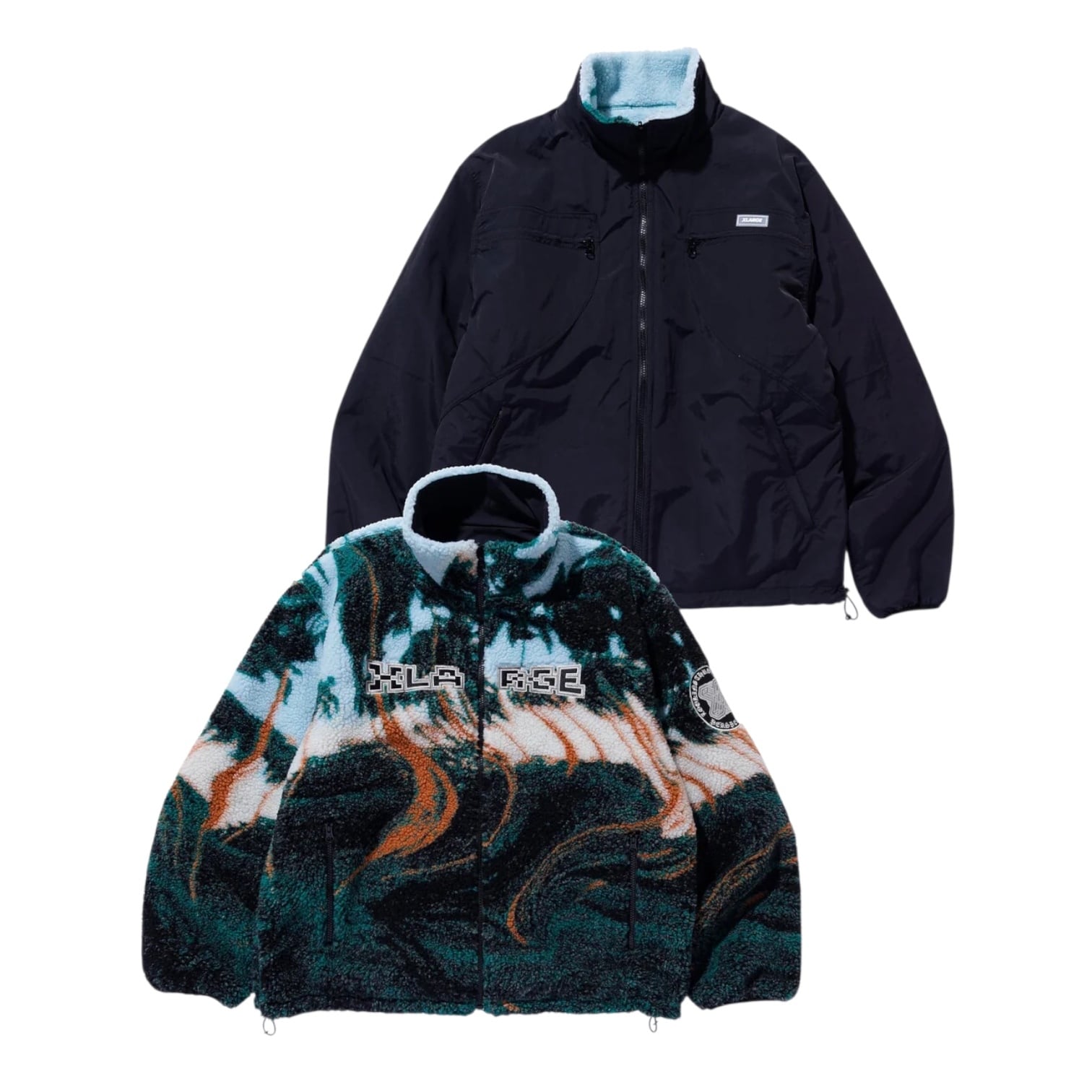 【XLARGE】REVERSIBLE NYLON JACKET【エクストララージ】