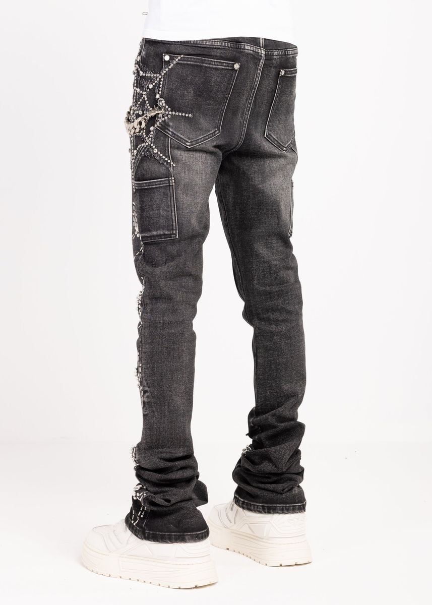 GUAPI Obsidian Black Spider Denim V2 | LAST LEGACY