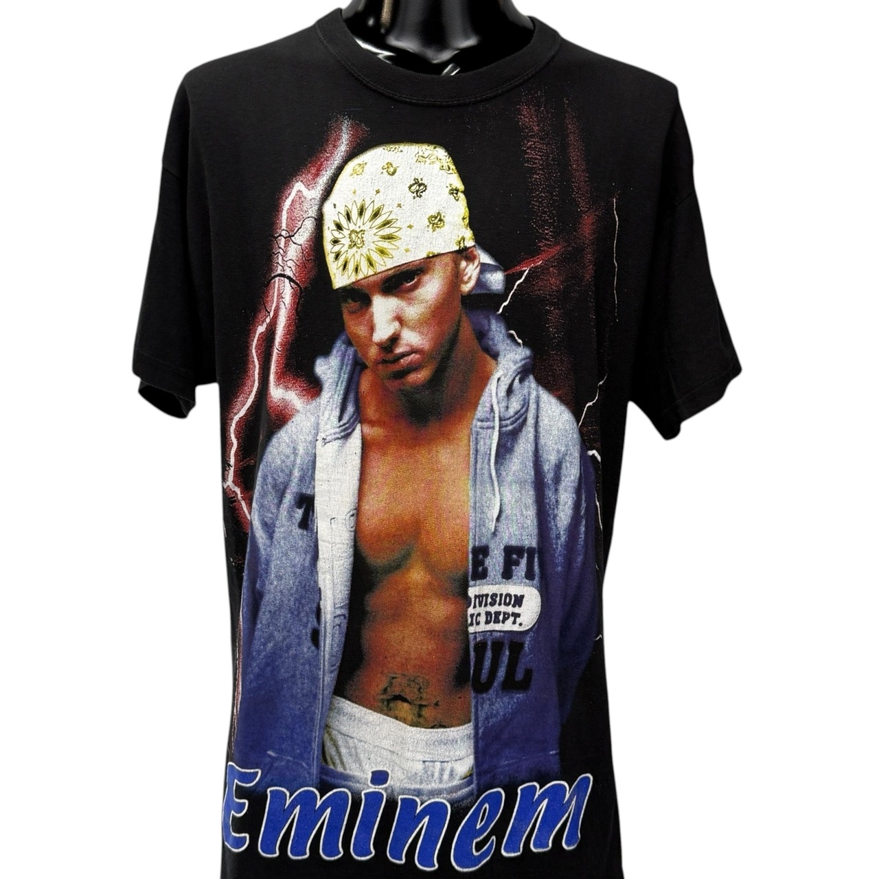 【EMINEM】エミネム "LIGHTNING PORTRAIT" 00's Vintage Tシャツ