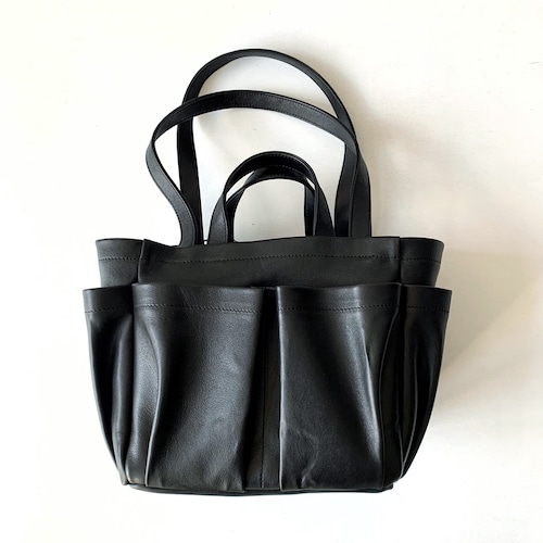 【Aeta】SMOOTH LEATHER COLLECTION / DOUBLE HANDLE TOTE:S / LE45