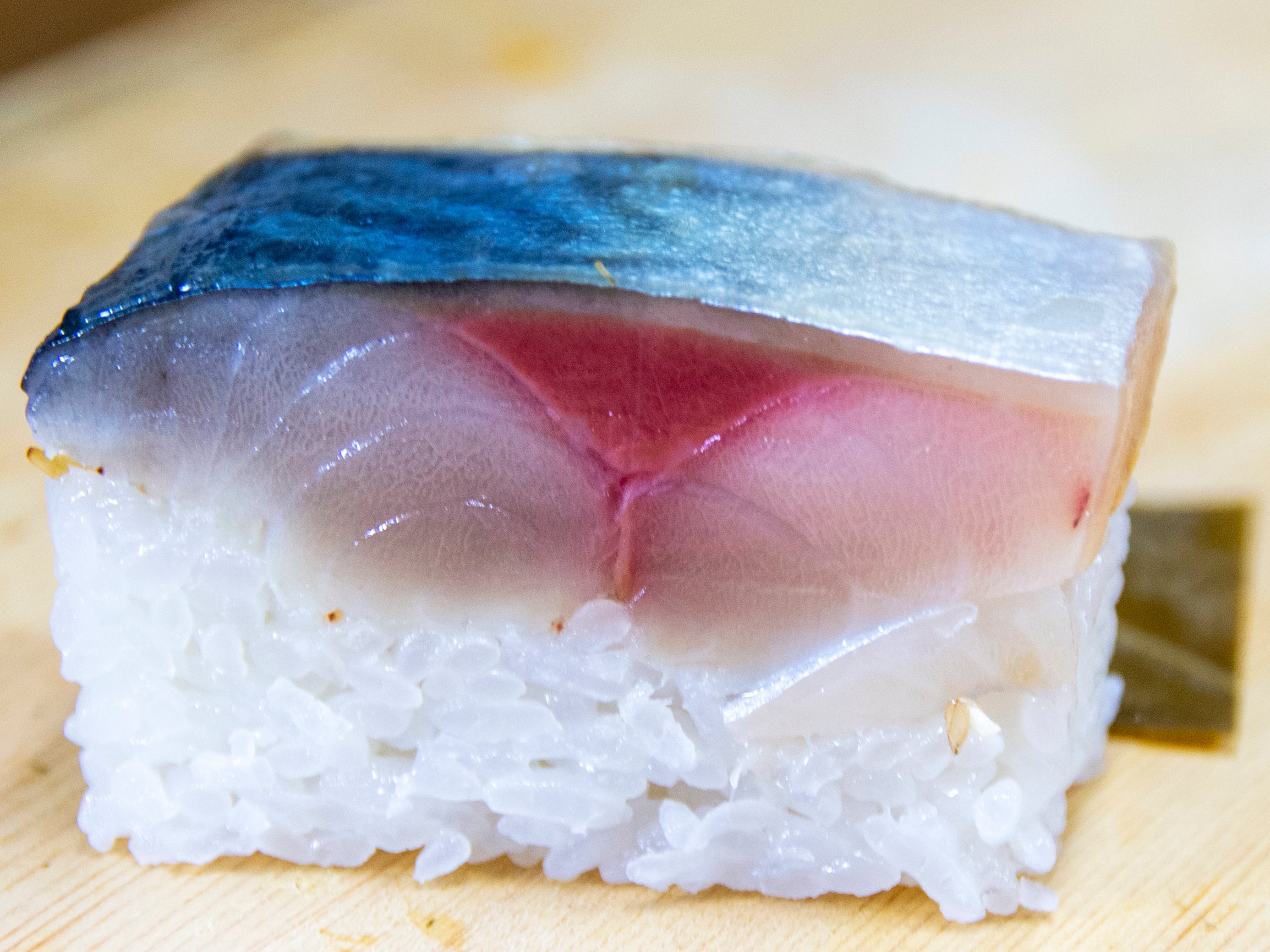 長崎ハーブ鯖 さば寿司【冷凍】 （九十九島かから葉すし） | Fujinaga