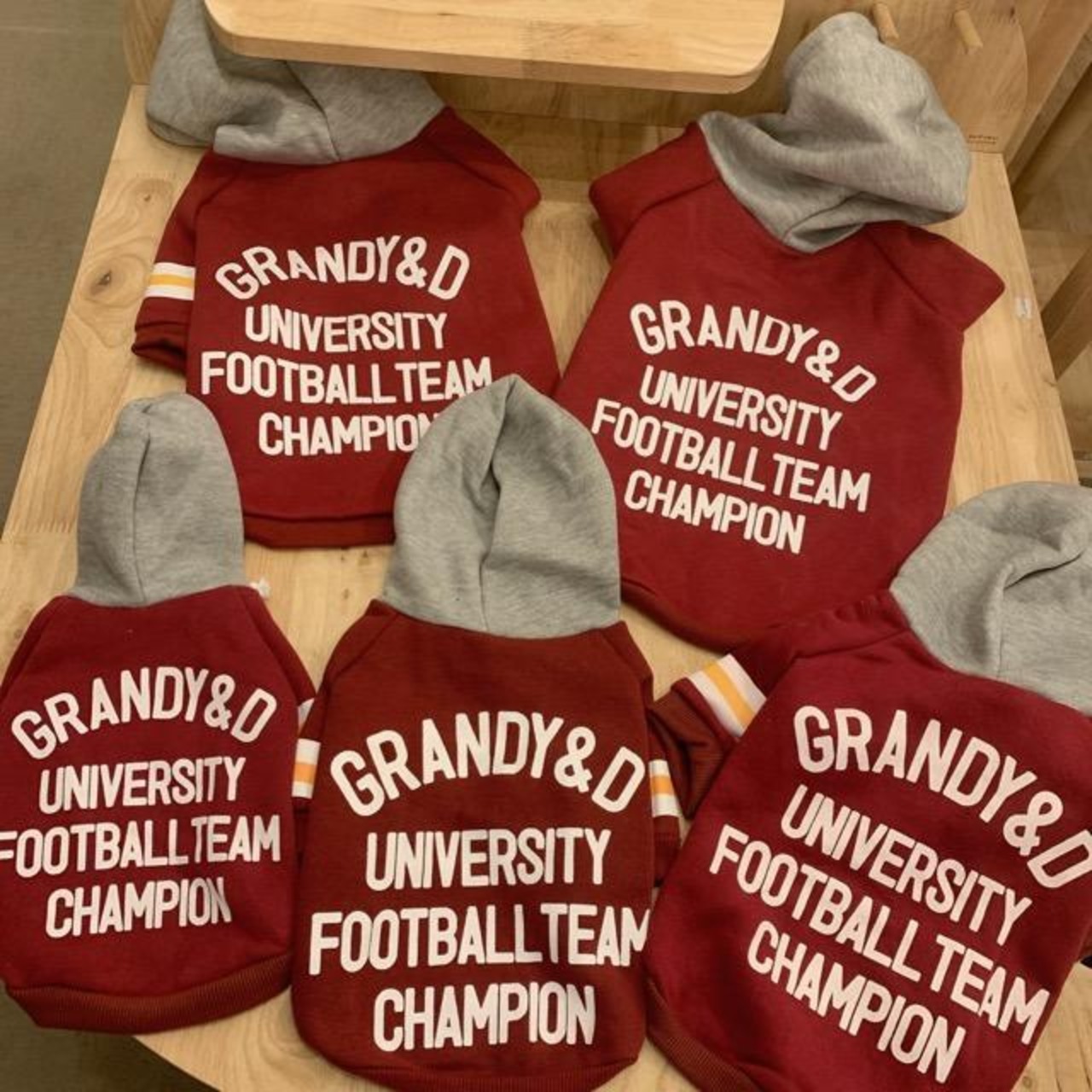 DOG WEAR　フードパーカー　GRANDY&D　XXL,FBサイズ
