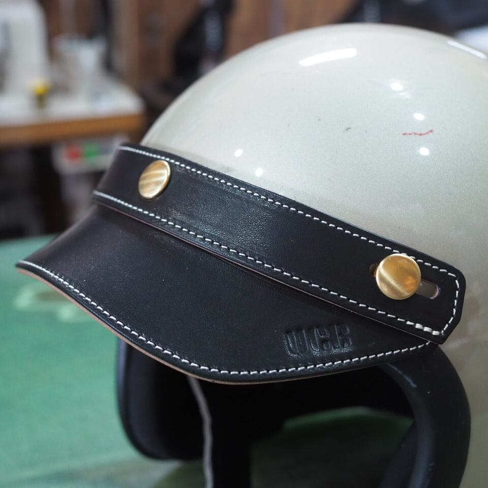 ヘルメットバイザー レトロショートバイザー レギュラースタイル 昭南