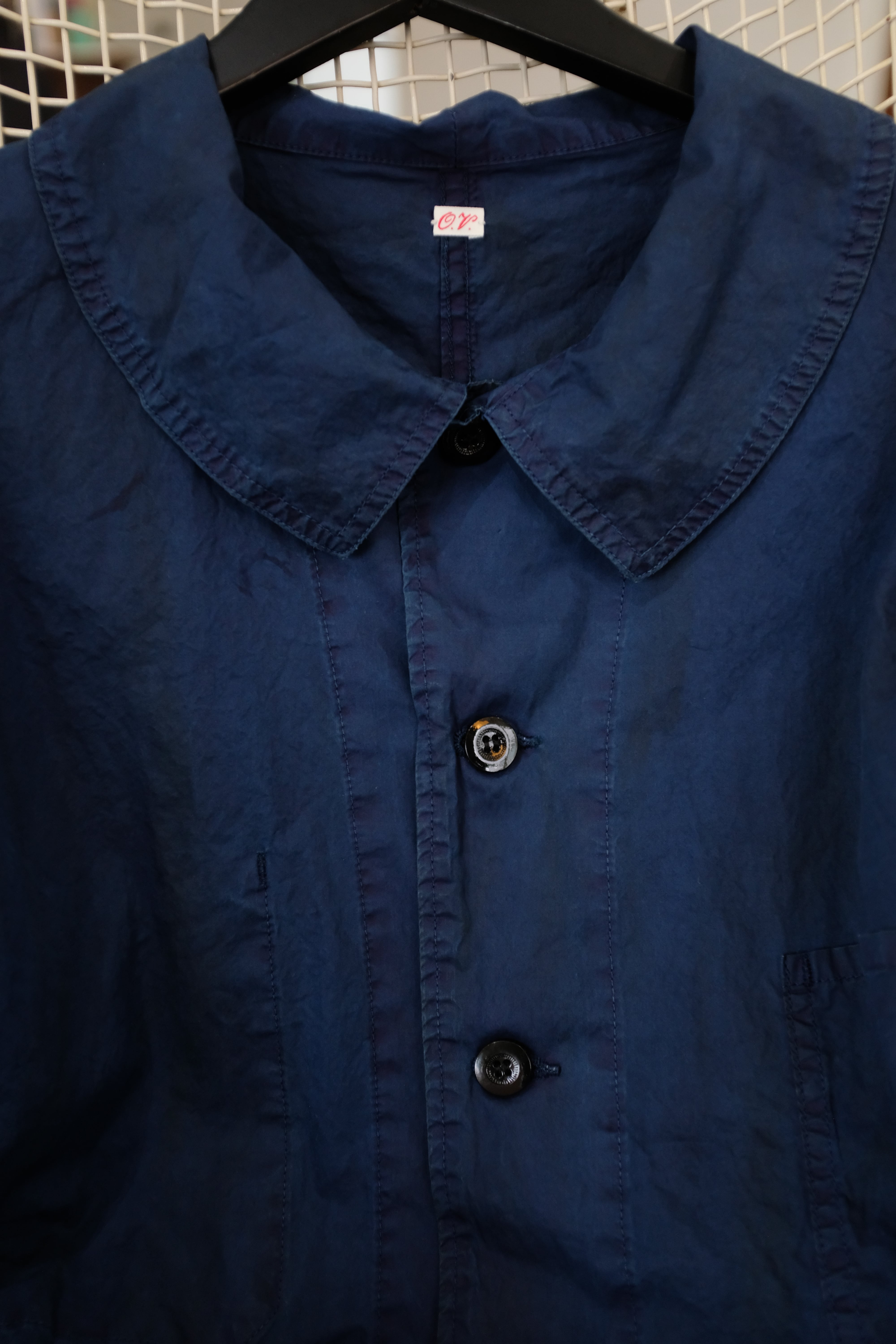OUTIL]VESTE DRAP / BLACK INDIGO | YES-姫路の美容院と服のお店YES