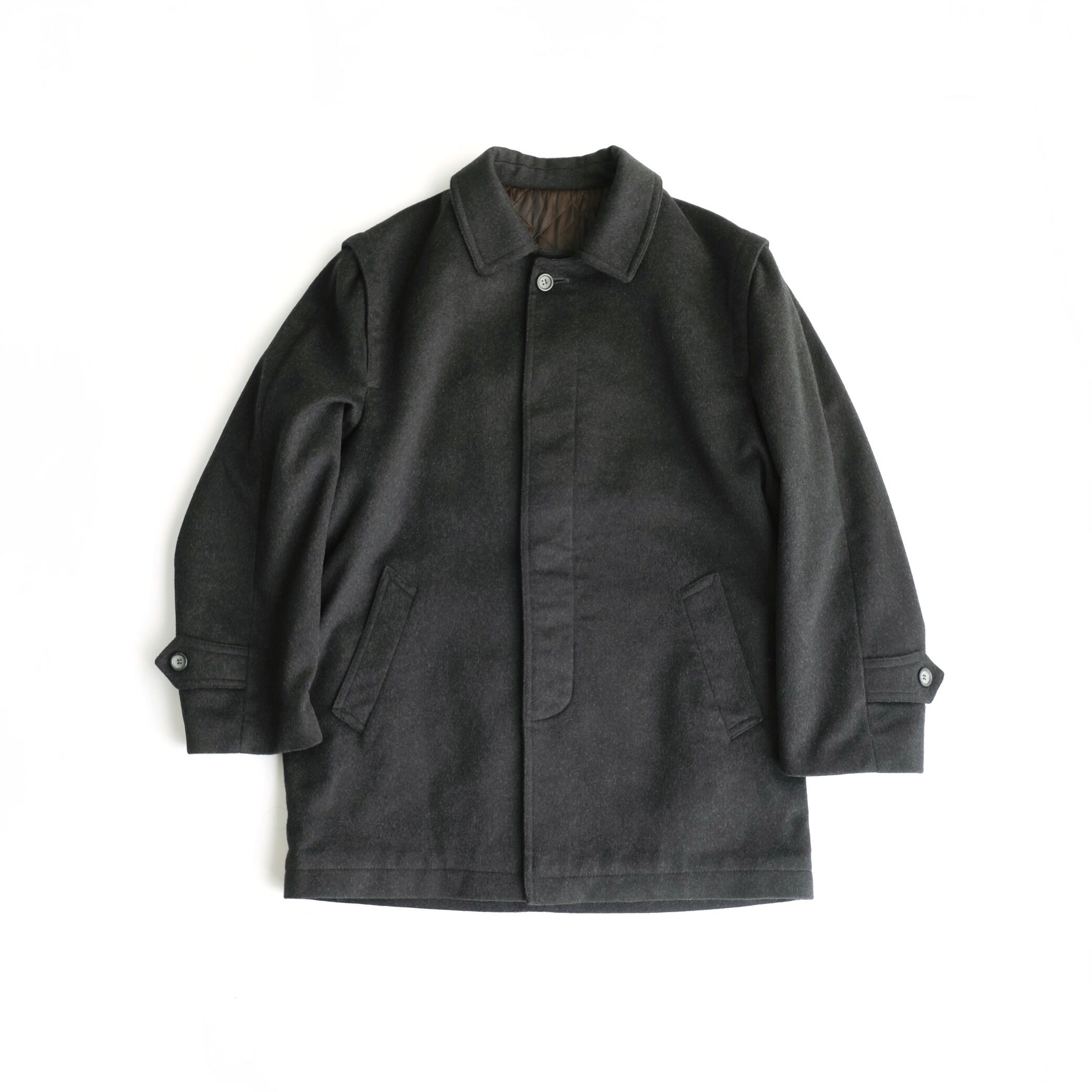 Nigel Cabourn / WORK JACKET REPAIR FINISH - HEMP DENIM Charcoal