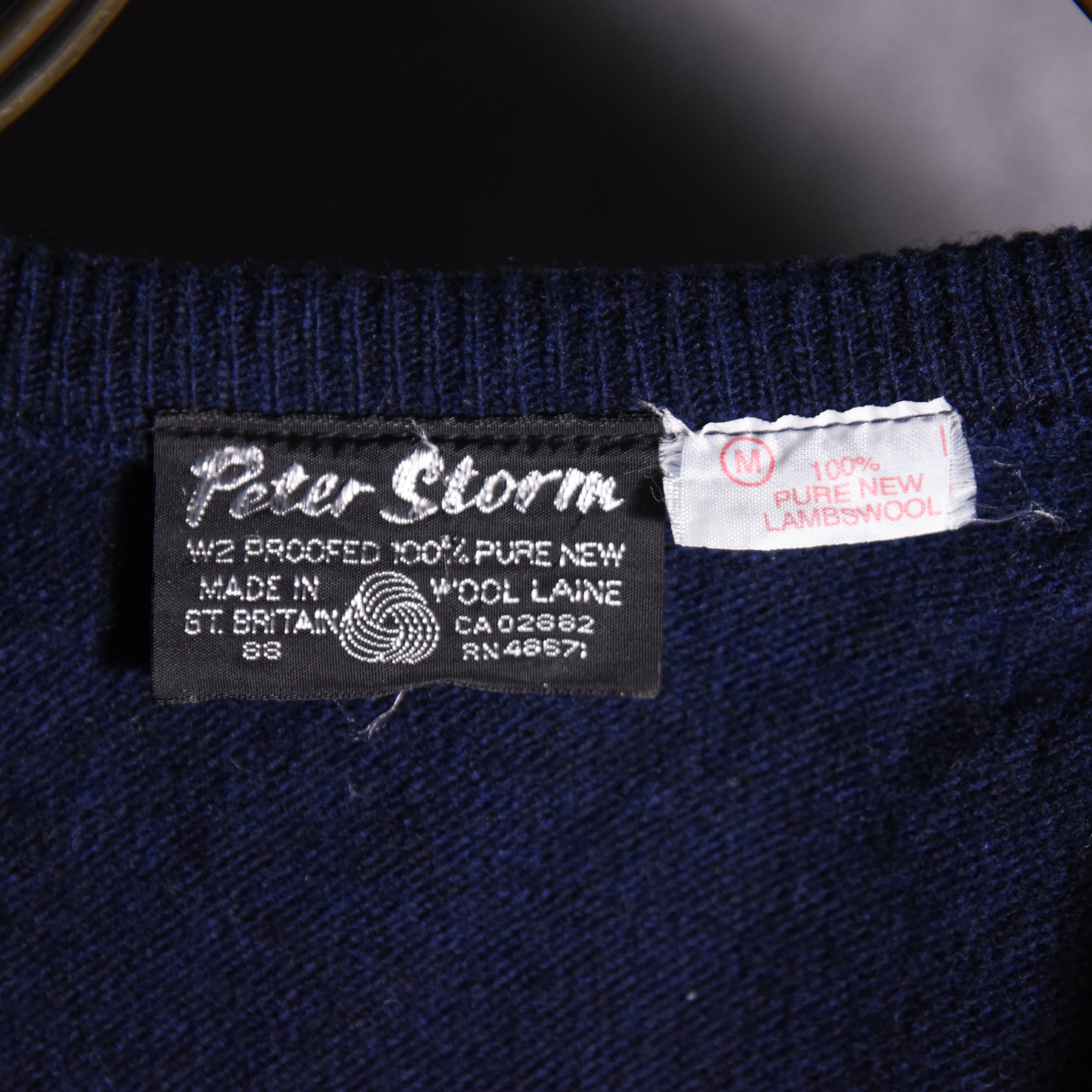 Peter Storm ピーターストーム コマンドセーター イギリス製 Peter Storm ピーターストーム コマンドセーター ミリタリーニット