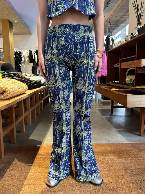 【24SS】FUMIE TANAKA フミエタナカ /   JAQUARD PANTS