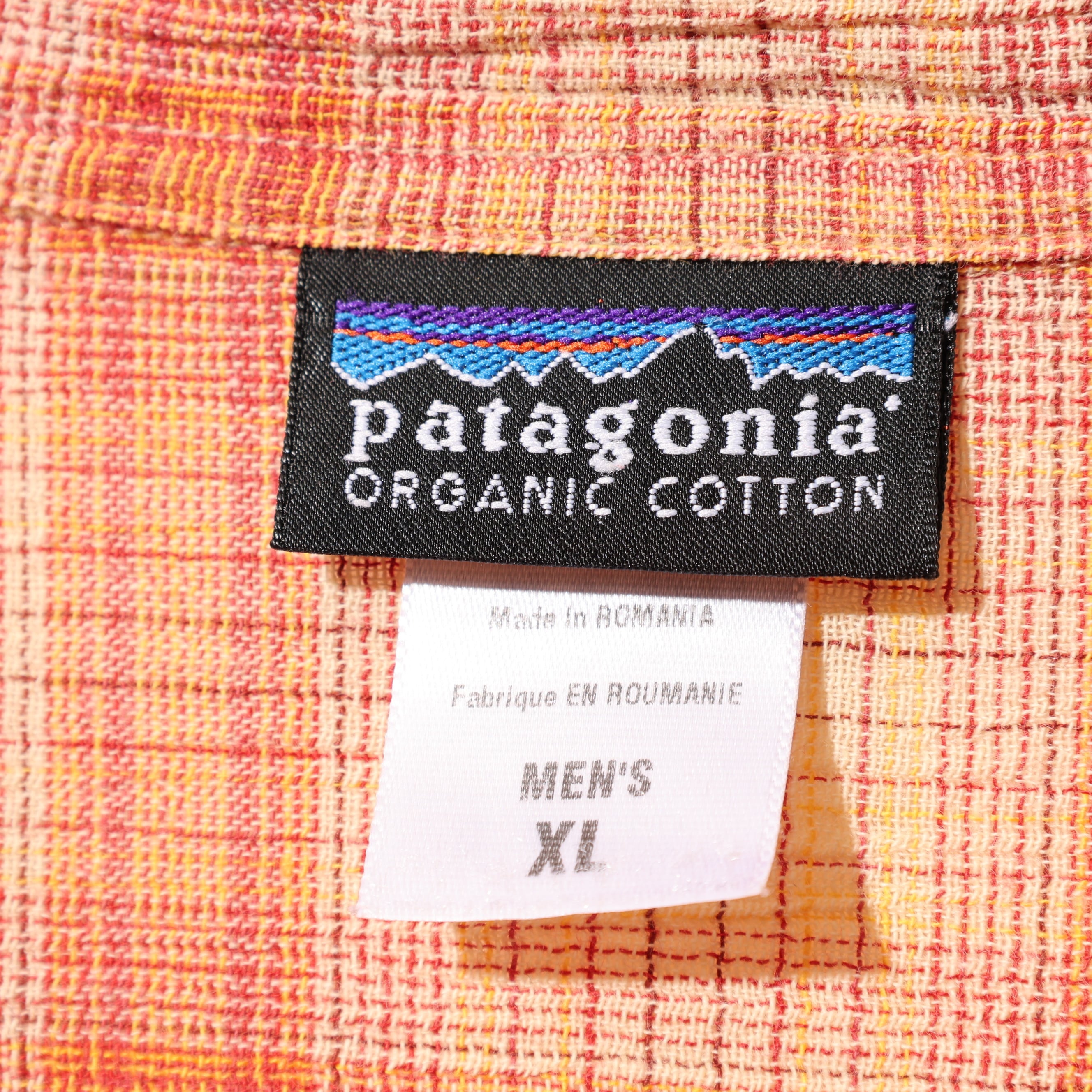XL 05年 ルーマニア製 A/C Yarn Dye Shirt Patagonia ACシャツ