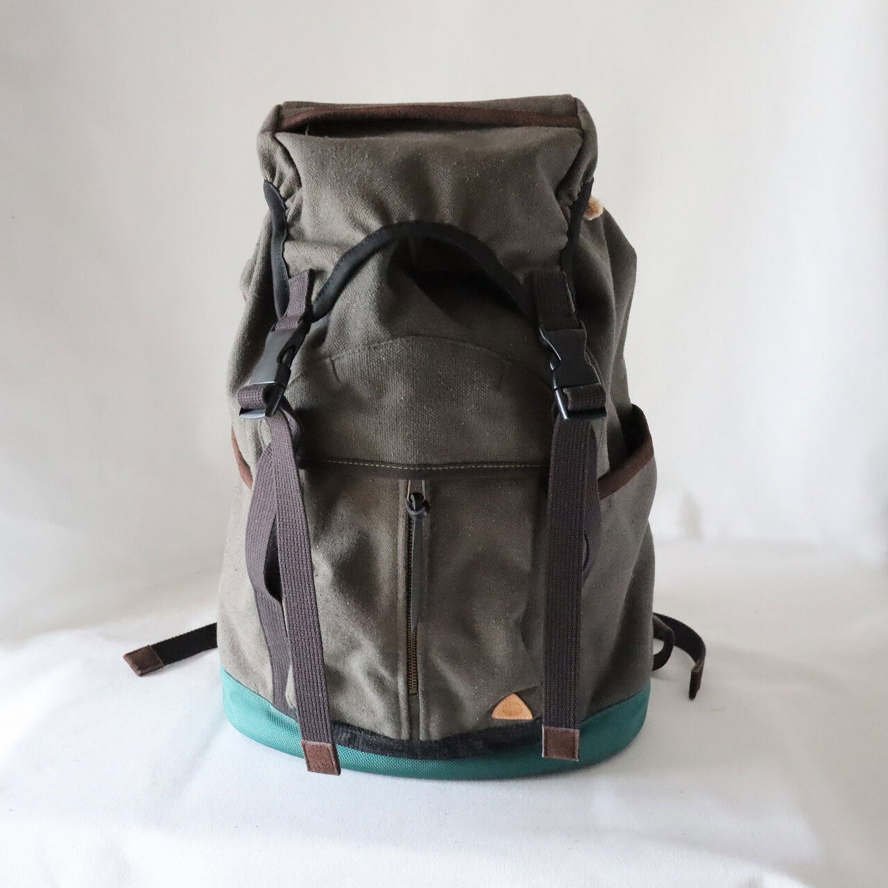 【Deadstock Item】バックパック / Top-flap Draw Backpack/ スミクロ × ジェイドグリーン・ボトム
