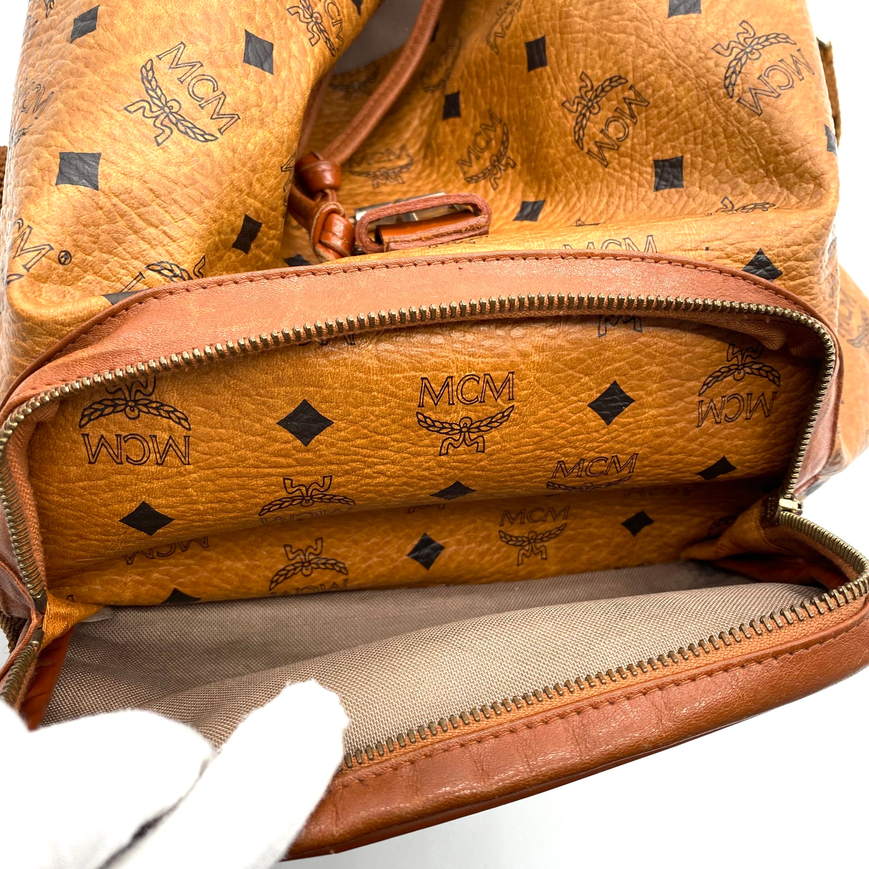 Vintage MCM Visetos Backpack Cognac / ヴィンテージ エムシー Vintage MCM Visetos Backpack Cognac / ヴィンテージ エムシー