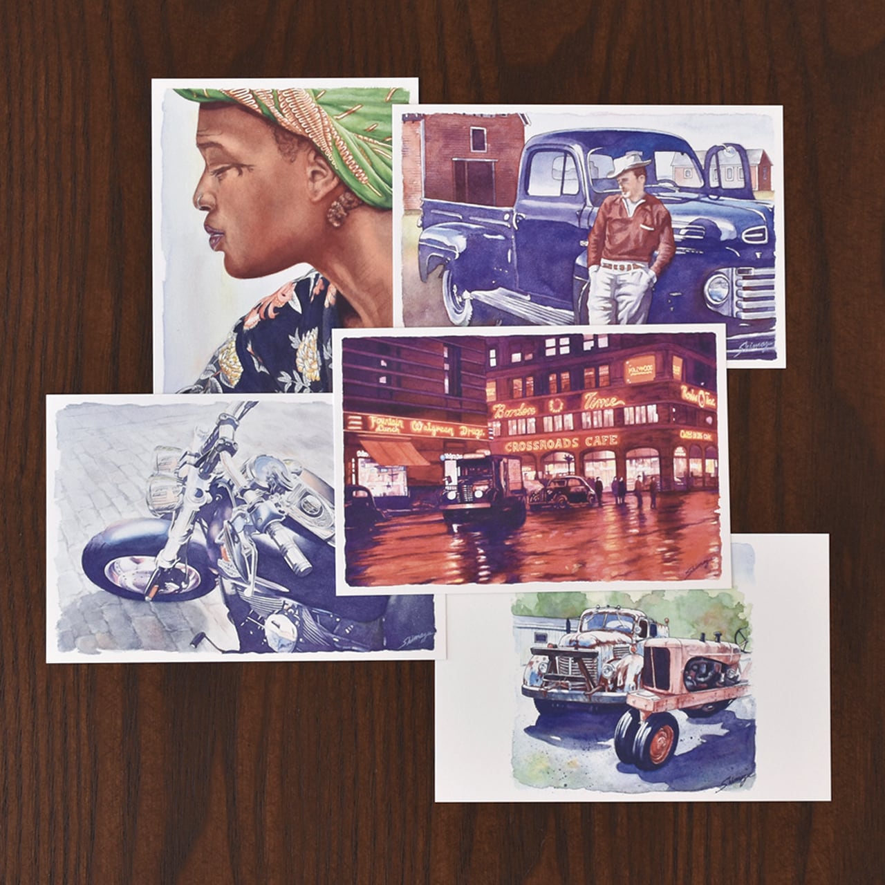 ポストカード Dセット(5枚入り)【商品番号】PCS-004