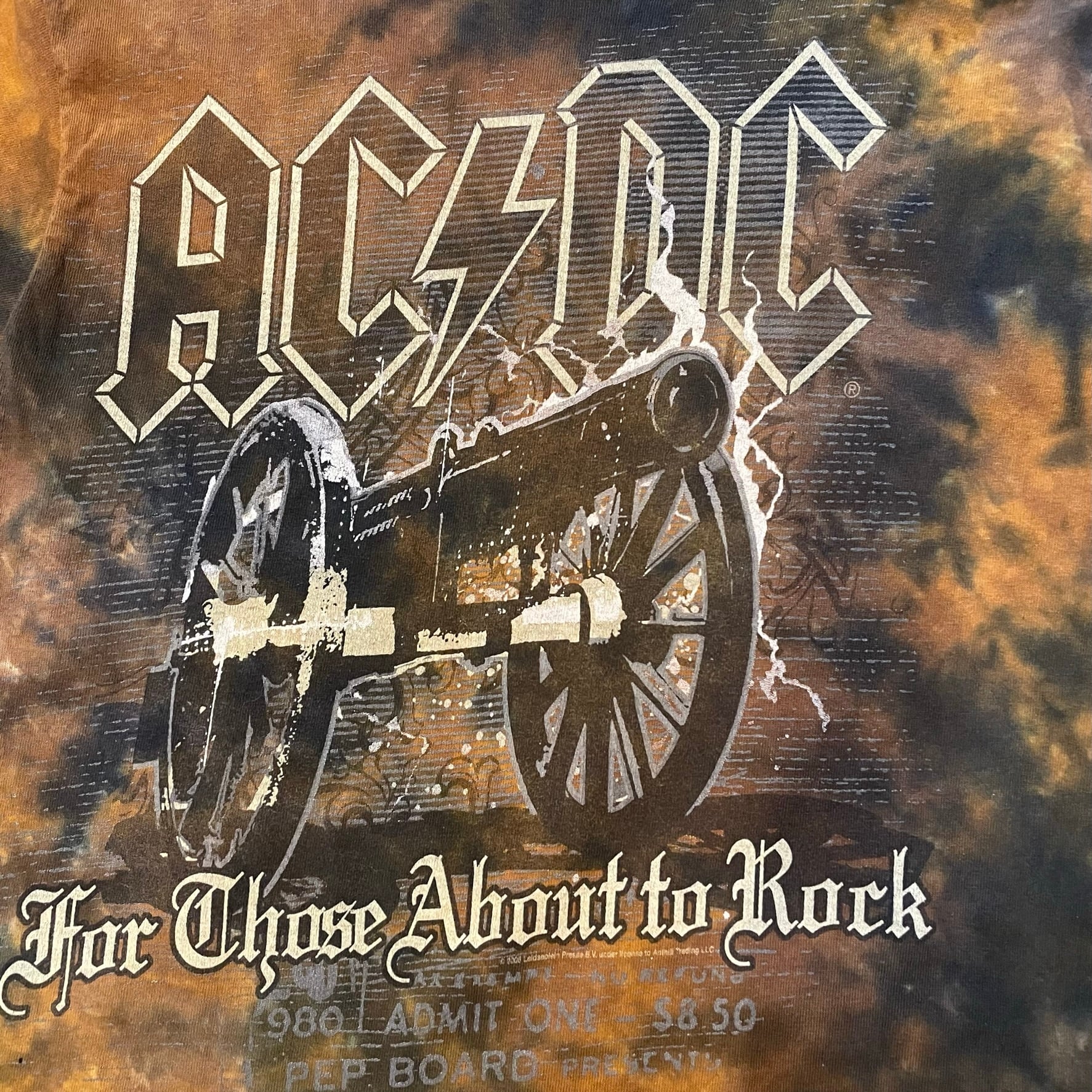 DELTA PRO WEIGHT】AC/DC バンドTシャツ 悪魔の招待状 ロックt
