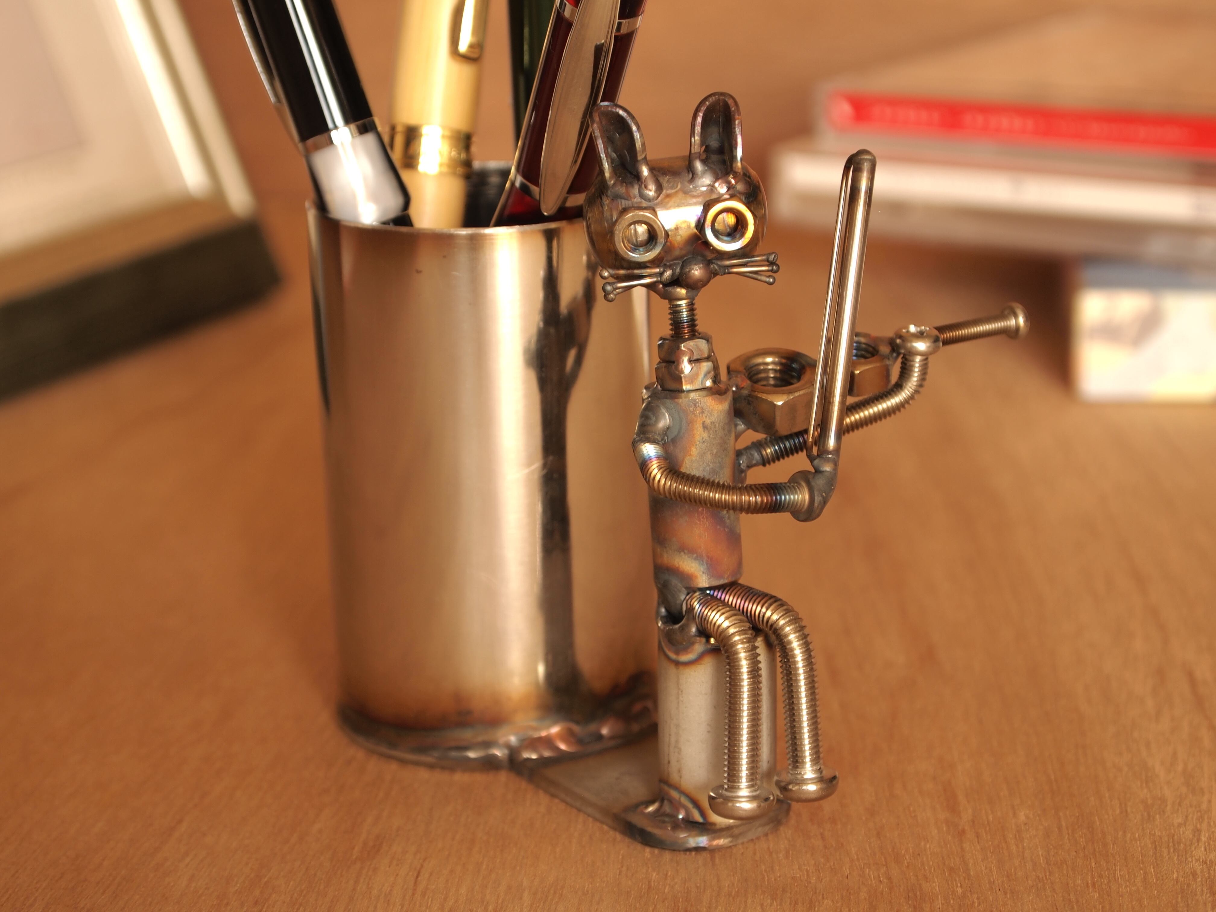 ロボットのストラップ大中小3個セット | ボルト*ナットの