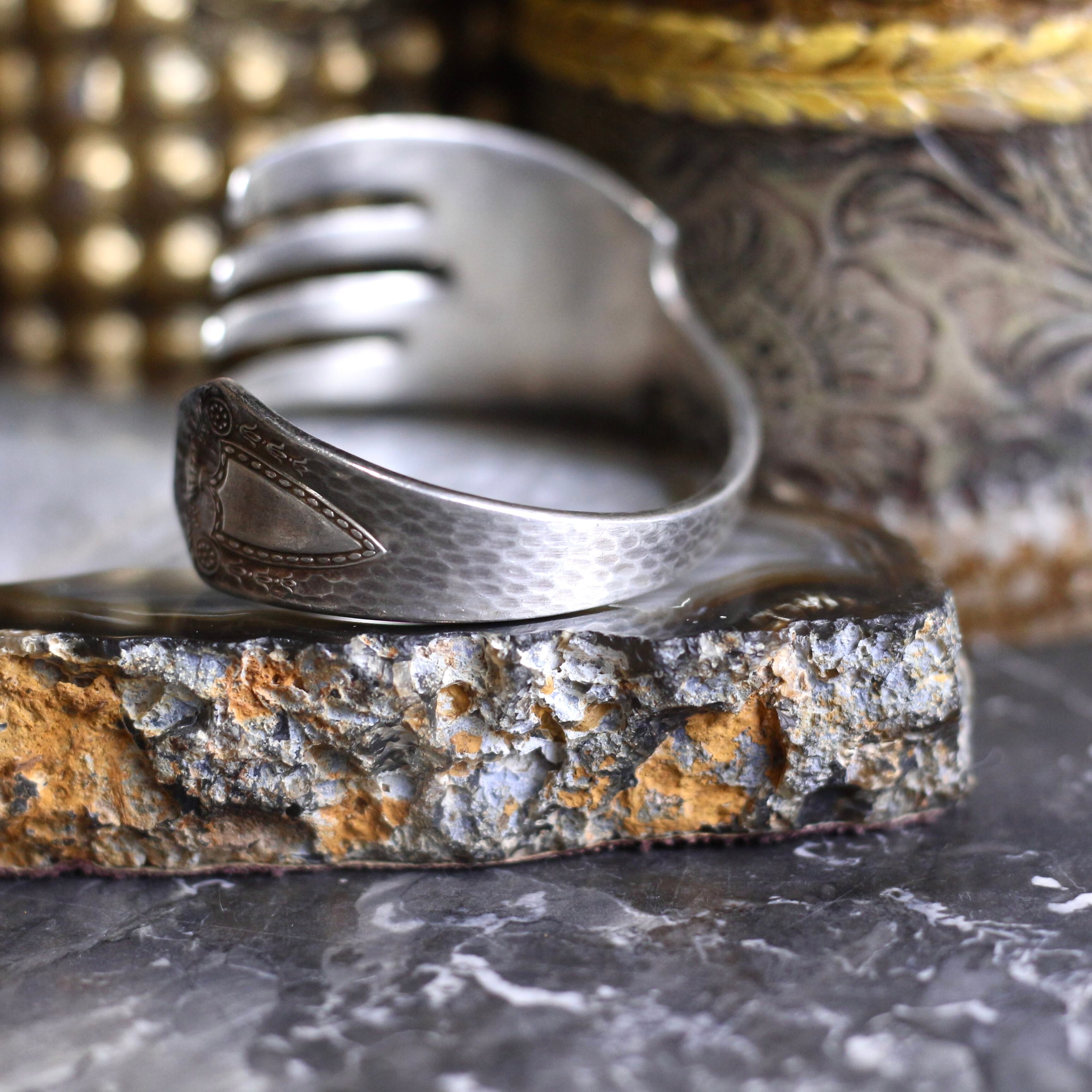 アメリカ　ヴィンテージ　ビンテージ　古着　スプーン　フォーク　バングル　シルバー 19th CENTURY〜THE EARLY 20th CENTURY EU VINTAGE SILVER CUTLERY