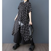 イレギュラーヘム チュニックシャツ  30102