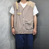 black cat design vest