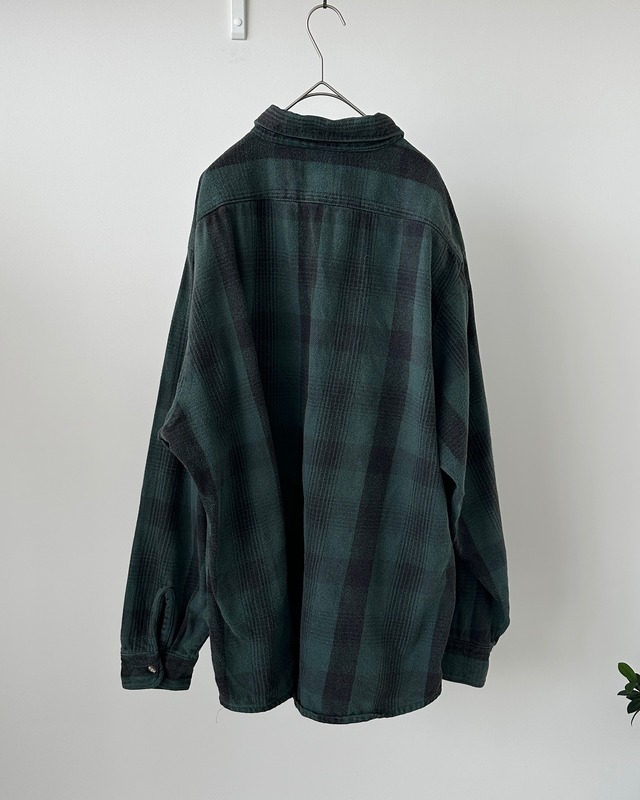 -Private Property- Vintage 80-90s Heavy Flannel Shirt made in USA