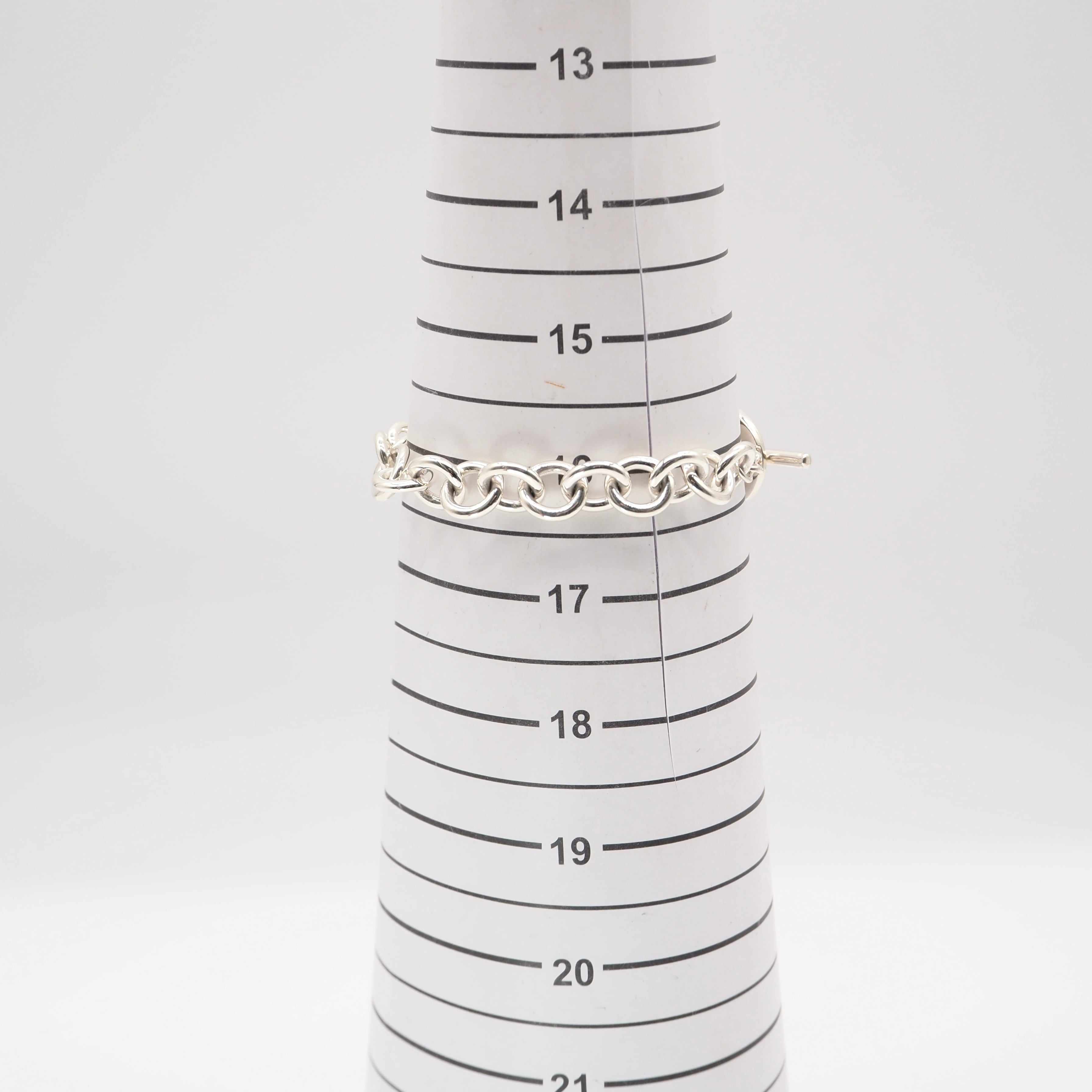 Tiffany&Co. リターントゥ ハートタグ トグル ブレスレット シルバー