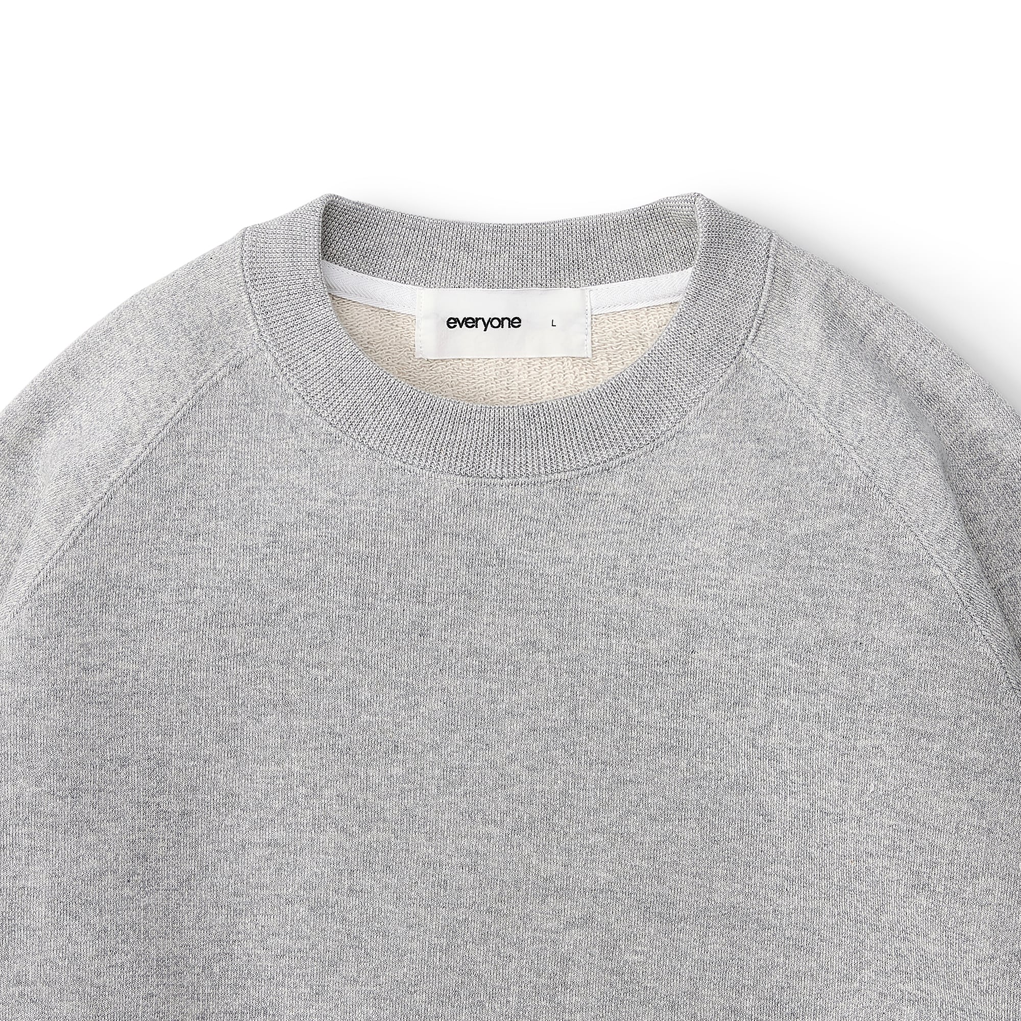 everyone classic crew neck sweat shirt (H.GRAY) | everyone
