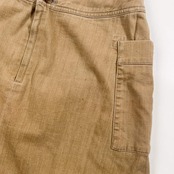 Mademoiselle NON NON マドモアゼルノンノ 台形スカート 36/ベージュ レディース