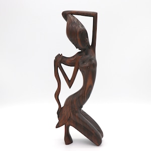 木彫り人形・女体・インテリア・置物・オブジェ・No.200926-001・梱包サイズ80
