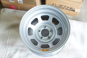 AERO RACE WHEELS  15×10J -13 5H 114.3 Silver