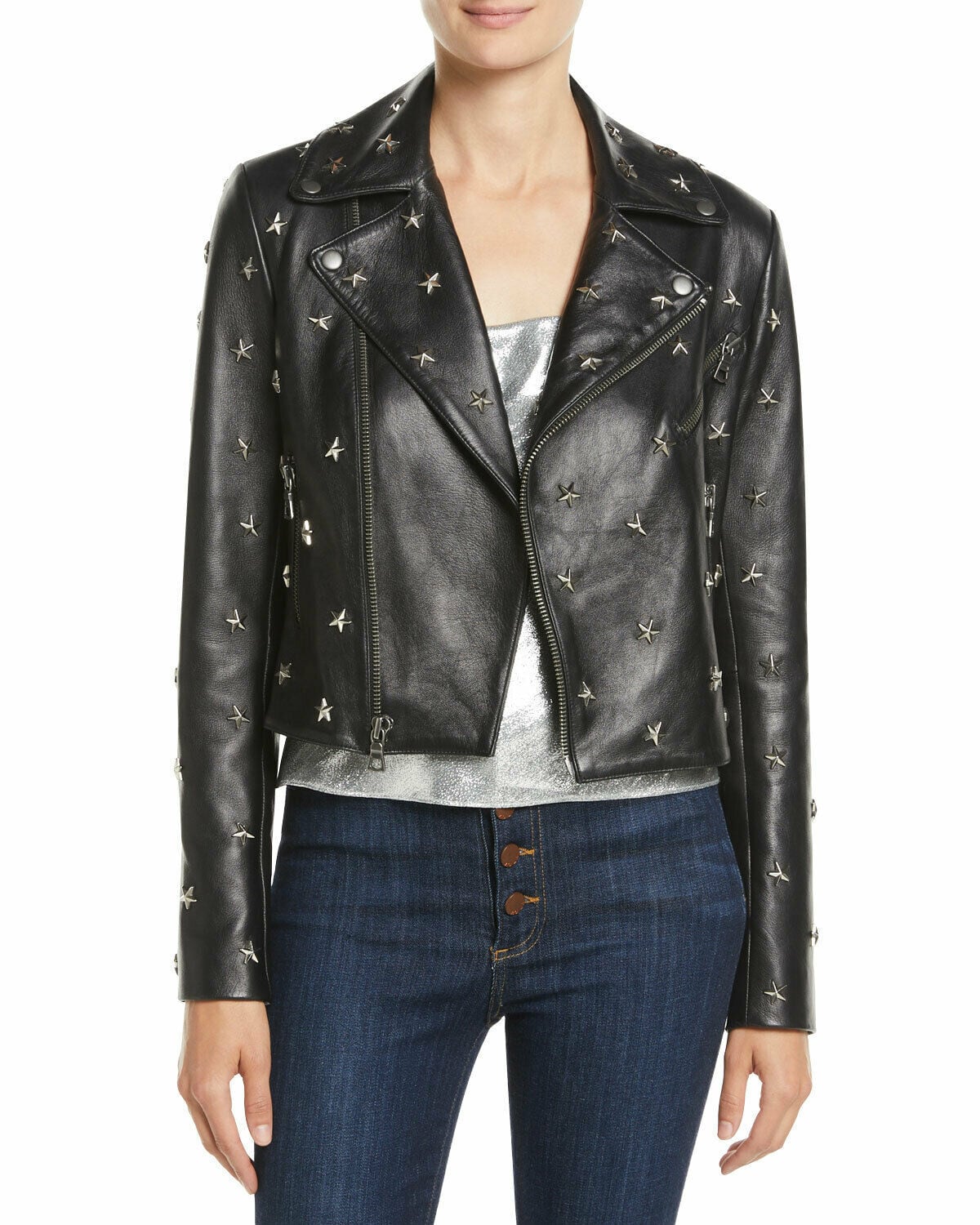 羊革シャツ 本革 ライダーバイカーシャツ 羊革ジャケット Real Leather