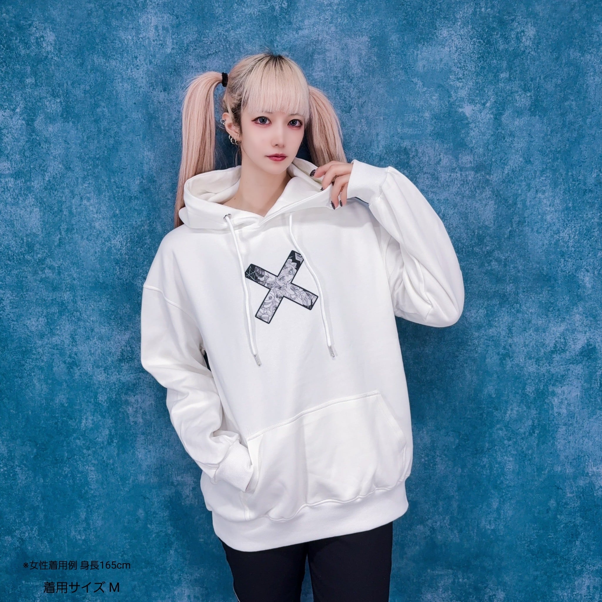 上倉エク×NIERコラボ LONG SLEEVE PULLOVER PARKA 【2サイズ展開