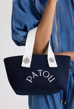 PATOU オーガニックコットン トラペーズトートバック　スモールサイズ