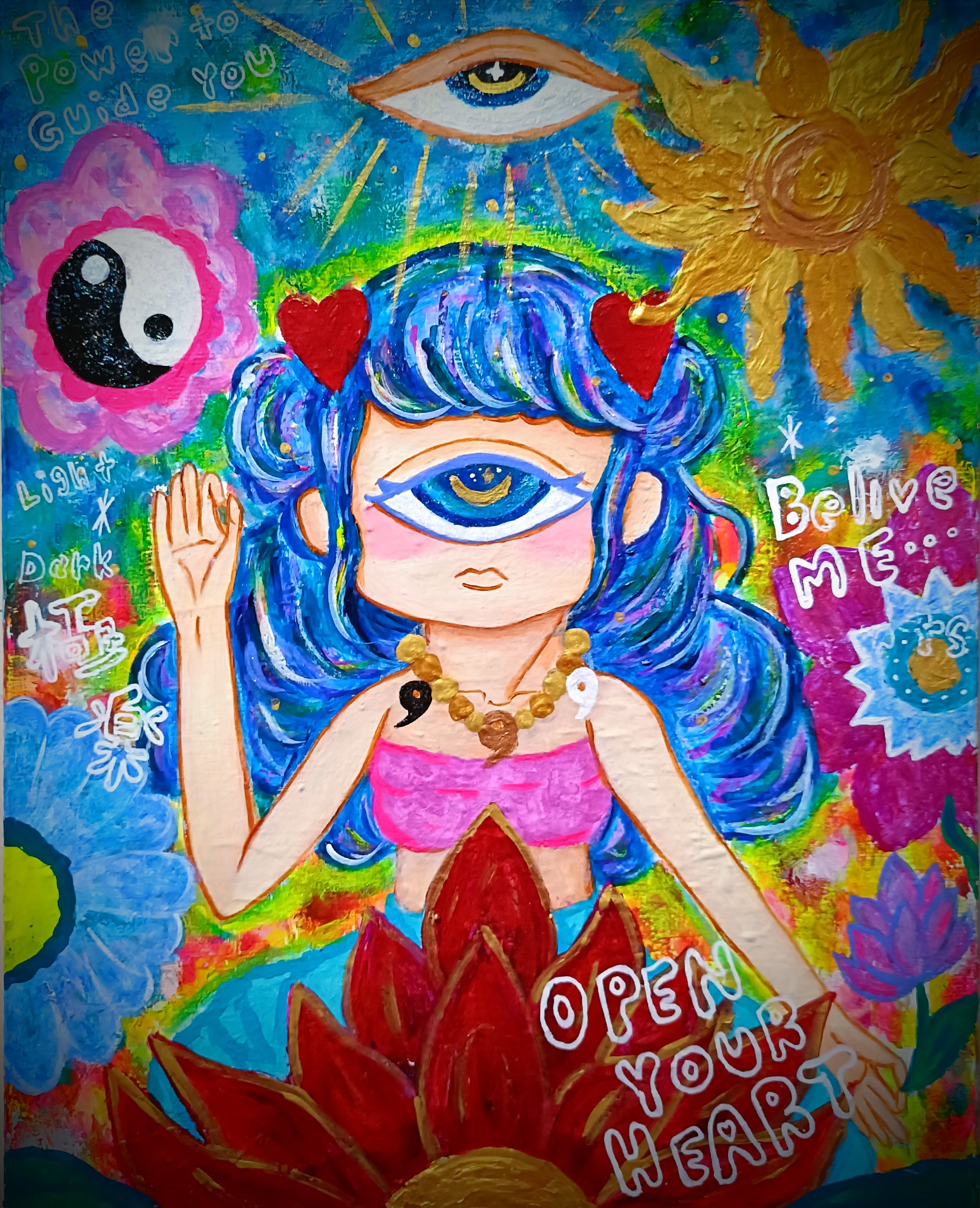 愛と狂気のマーケット出展作品】Icono-Eye-再生-HOPE 【公式通販】