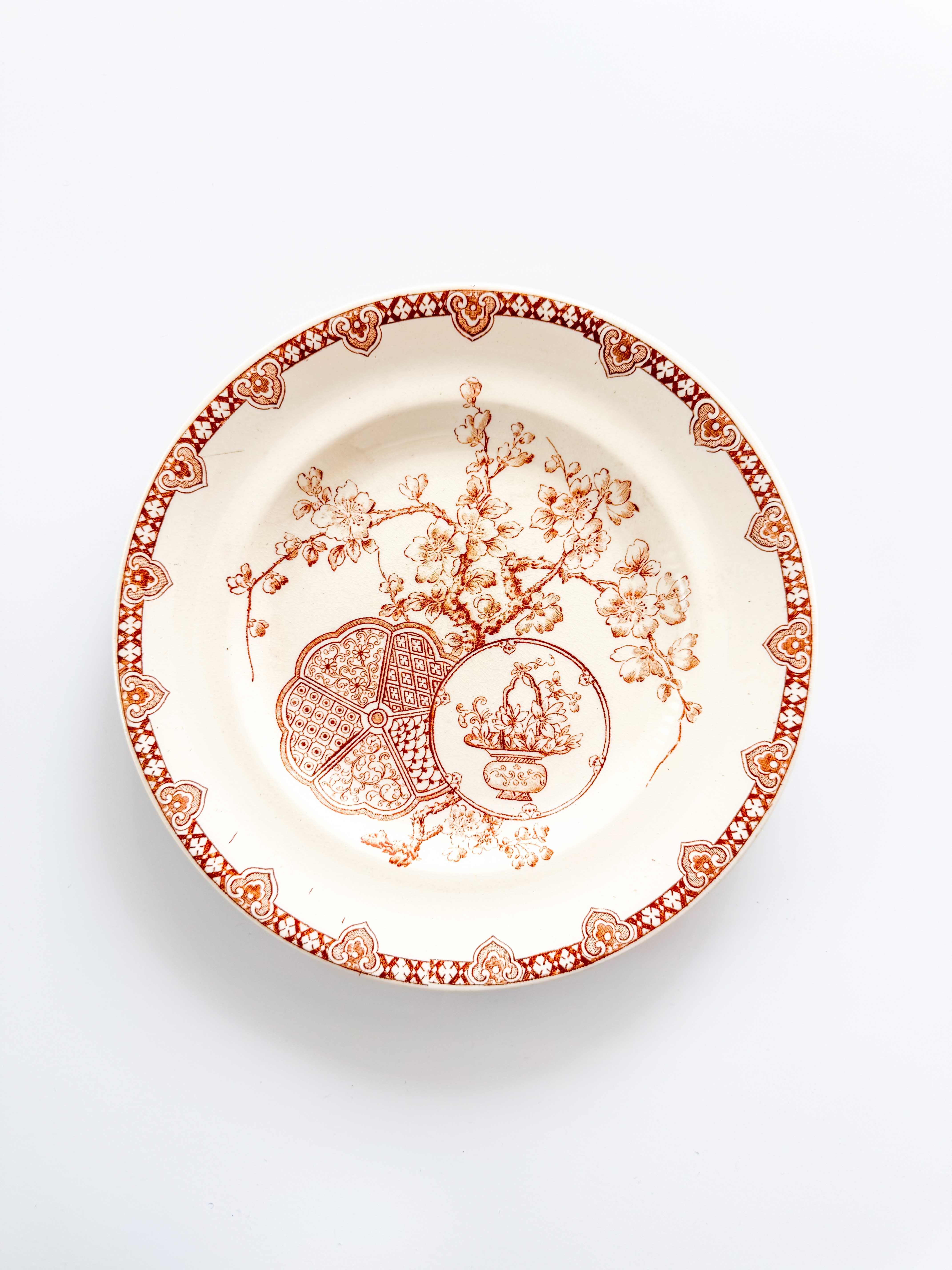 Longwy / ロンウィー KIOTO 平皿 #1 [1139] | drama antique